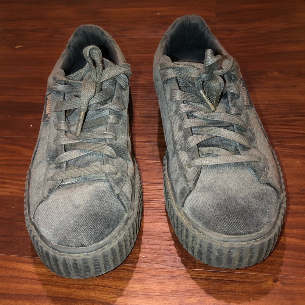 PUMA x Rihanna Fenty Creeper Velvet Glacier Grey
